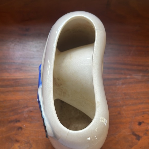 Vintage Royal Copley MCM Pottery Bird Vase/Planter - Picture 11 of 12